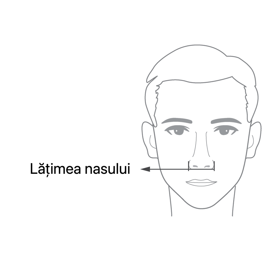 Mască de înlocuire pentru dispozitivul Yuwell BreathCare CPAP / APAP