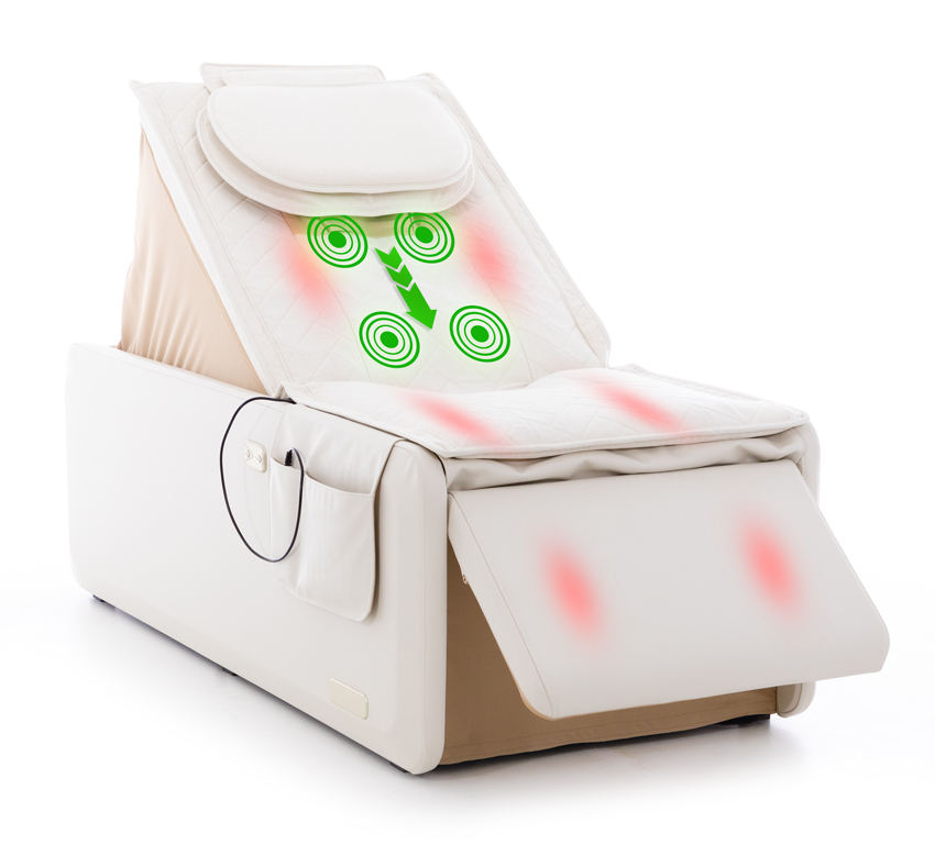 Pat de poziționare cu masaj electric I-Bed
