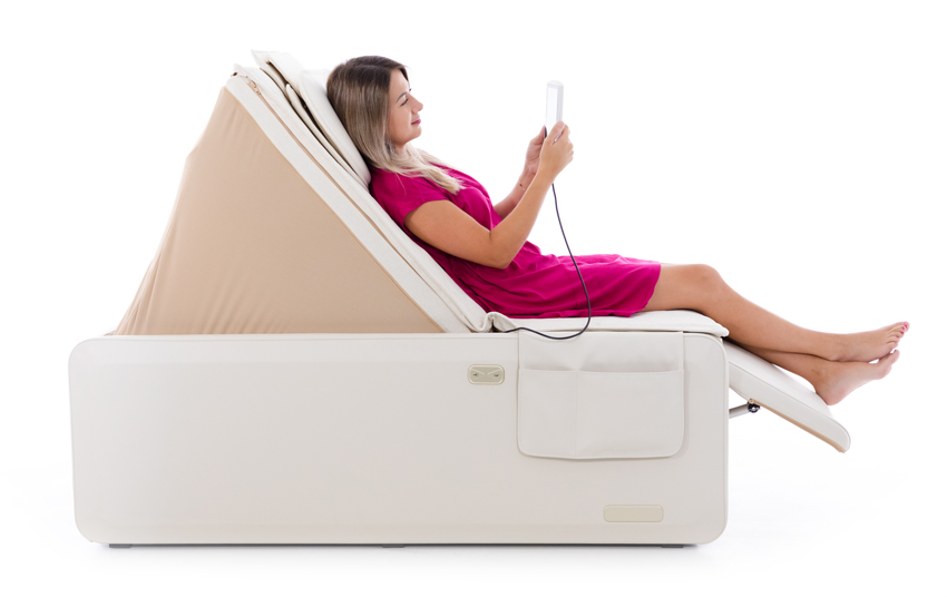 Pat de poziționare cu masaj electric I-Bed