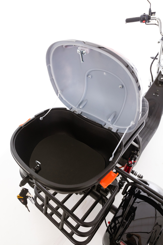 ELECTRIC CHOPPER UNIZDRAV PRO cu trei roți - motor puternic de 2000 W