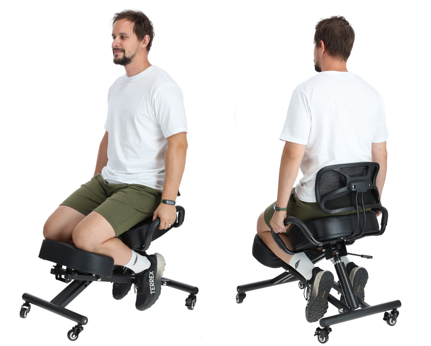 Scaun ergonomic cu suport pentru genunchi