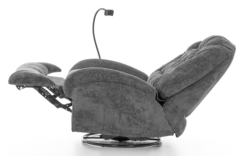 Fotoliu relaxant elegant TRENDY, antracit