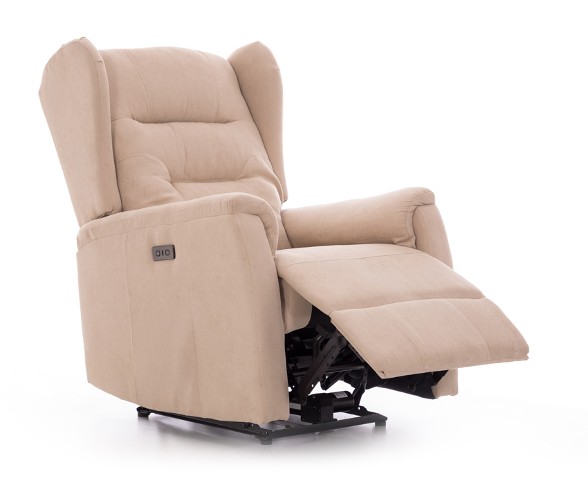 Fotoliu de relaxare COMFORT, material bej