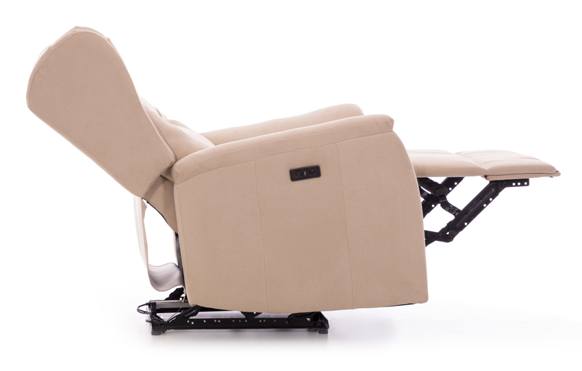 Fotoliu de relaxare COMFORT, material bej