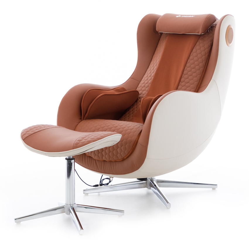 Scaun de masaj electric Zafir Relax, cărămiziu
