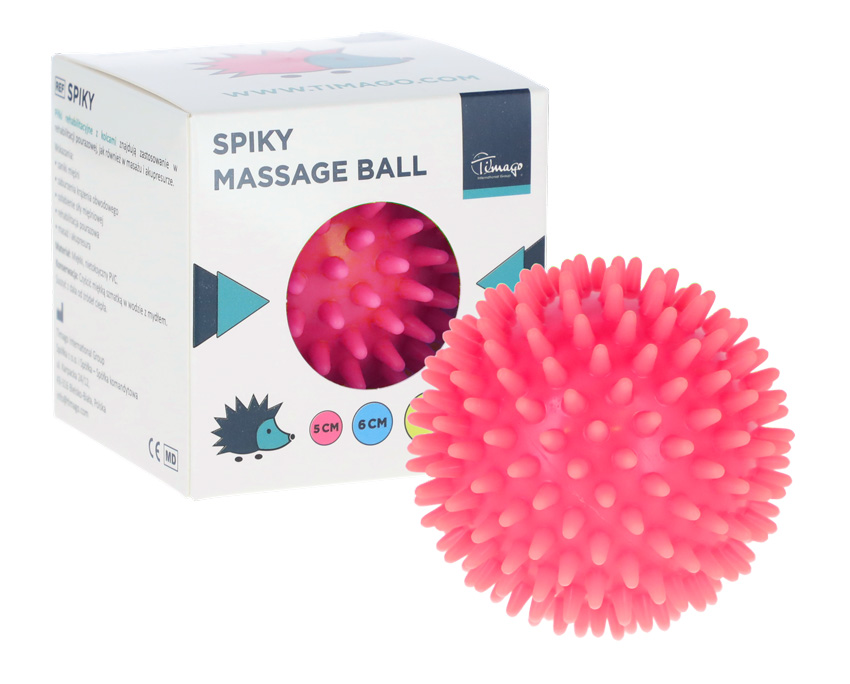 Minge de masaj, roz 5 cm