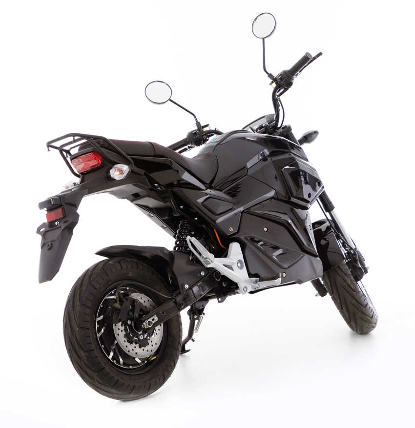 Motocicletă electrică e-Flex, neagră