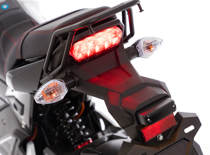 Motocicletă electrică e-Flex, neagră