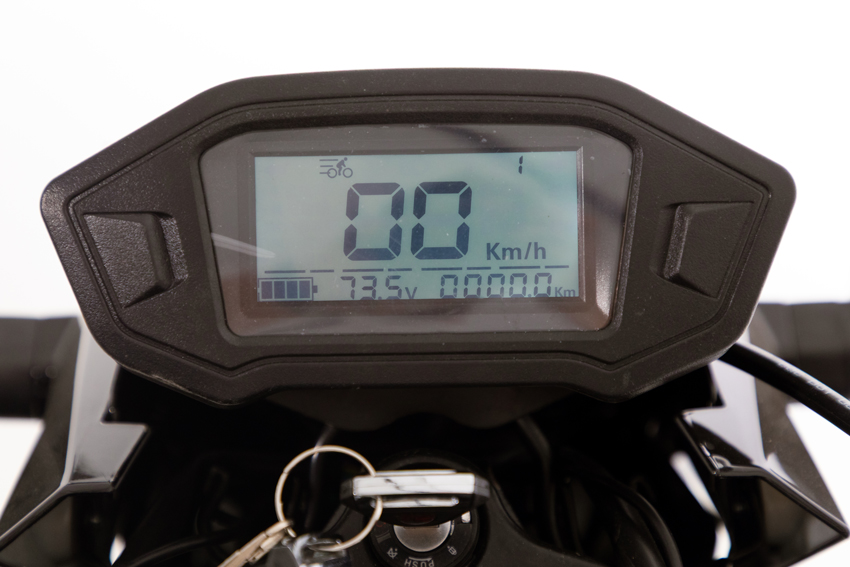 Motocicletă electrică e-Flex, neagră