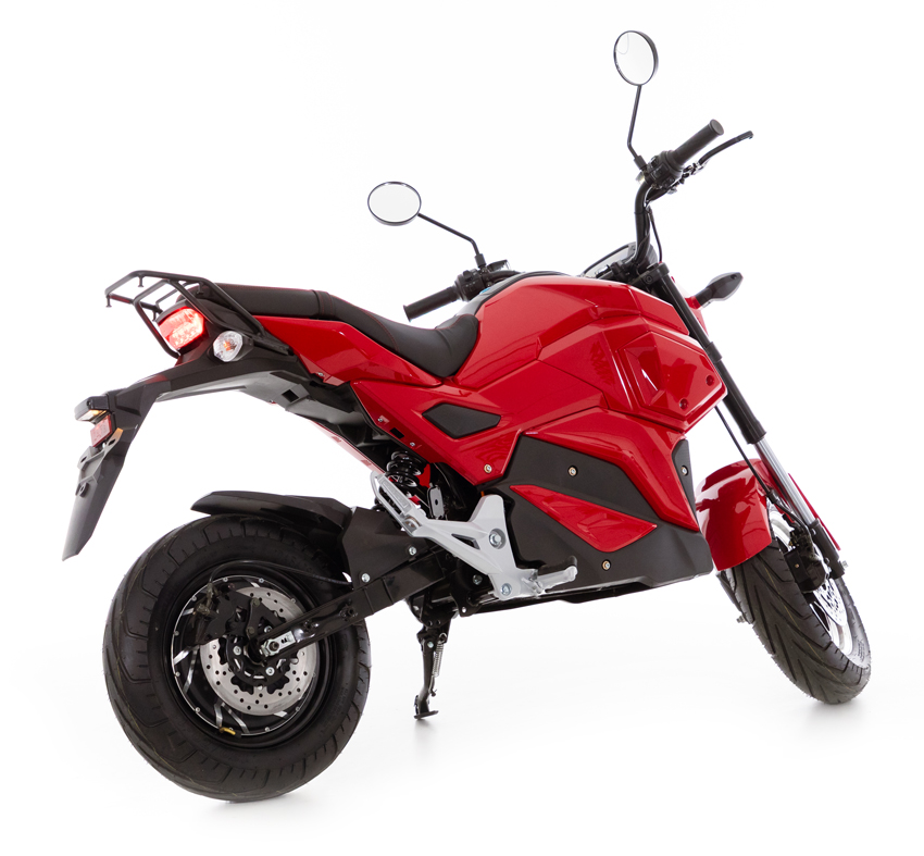 Motocicletă electrică e-Flex, roșie
