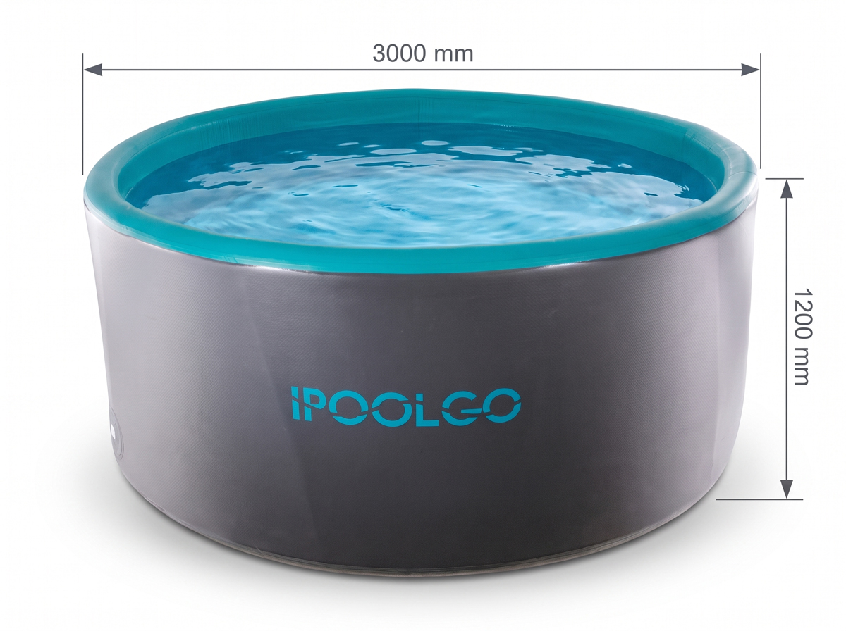 Piscină cu sistem de filtrare iPOOLGO