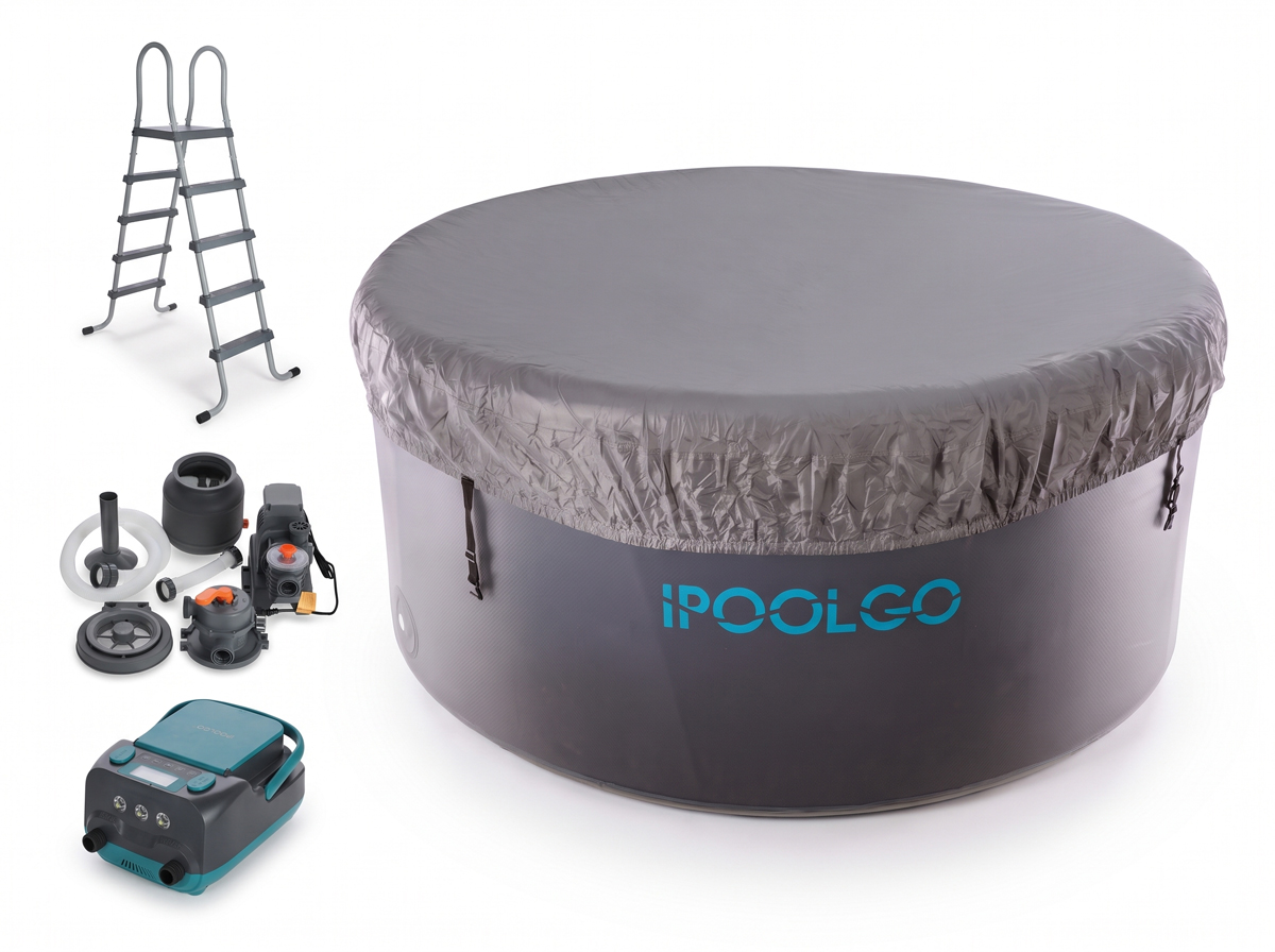 Piscină cu sistem de filtrare iPOOLGO
