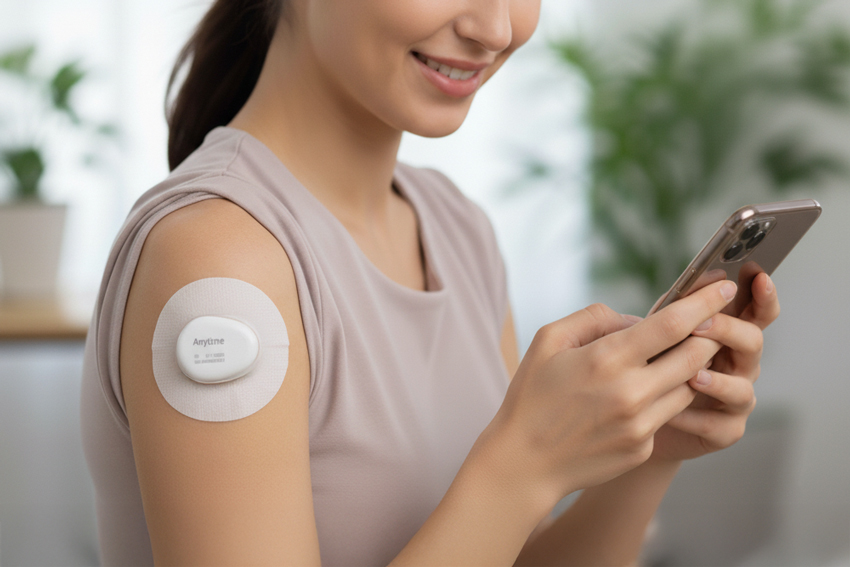 Plasture pentru monitorizarea glucozei Yuwell CT3