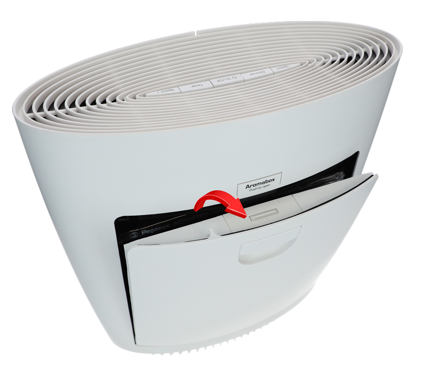 Purificator de aer Stylies Pegasus, alb