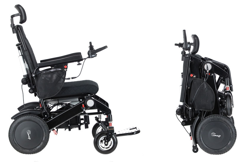 Scaun cu rotile electric iFOLD cu funcție de auto-pliere