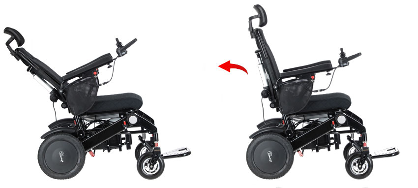 Scaun cu rotile electric iFOLD cu funcție de auto-pliere