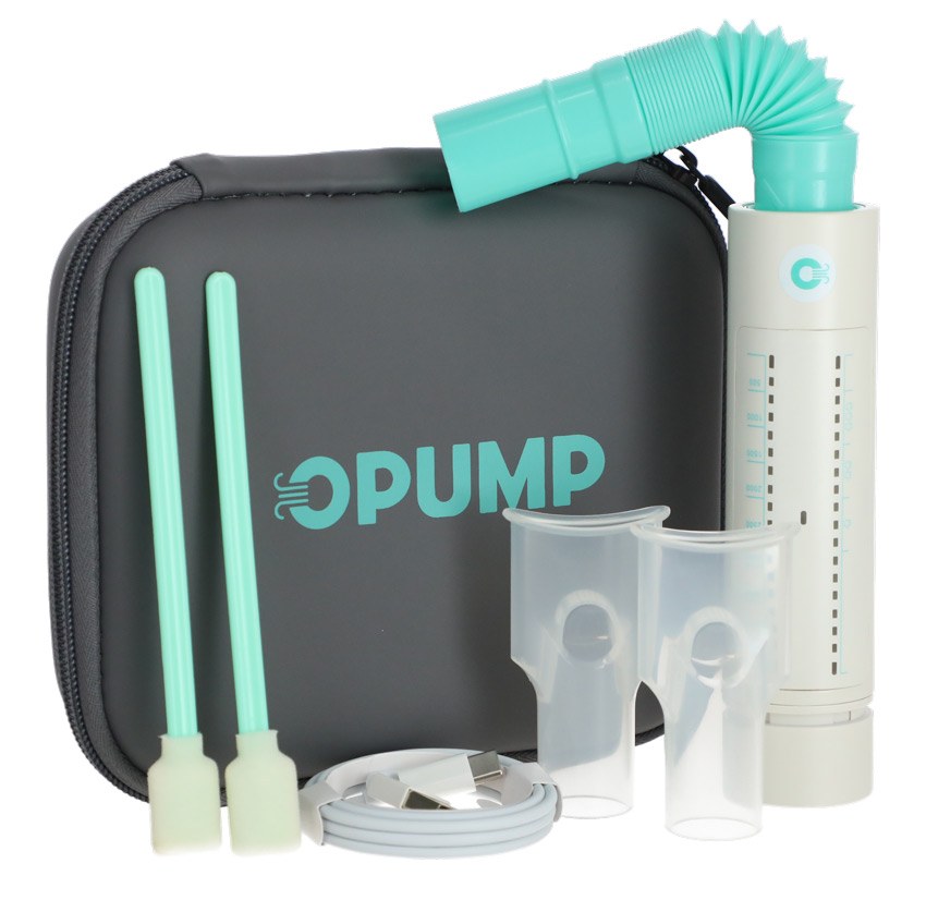 Antrenor pulmonar Bluetooth OPUMP