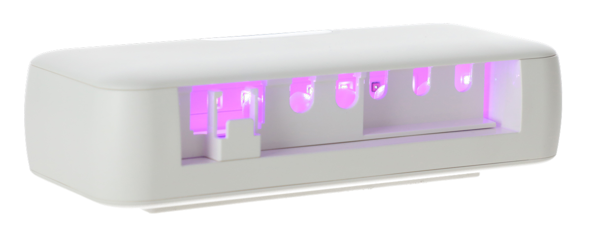 Sterilizator UV pentru periuțe de dinși și aparate de ras