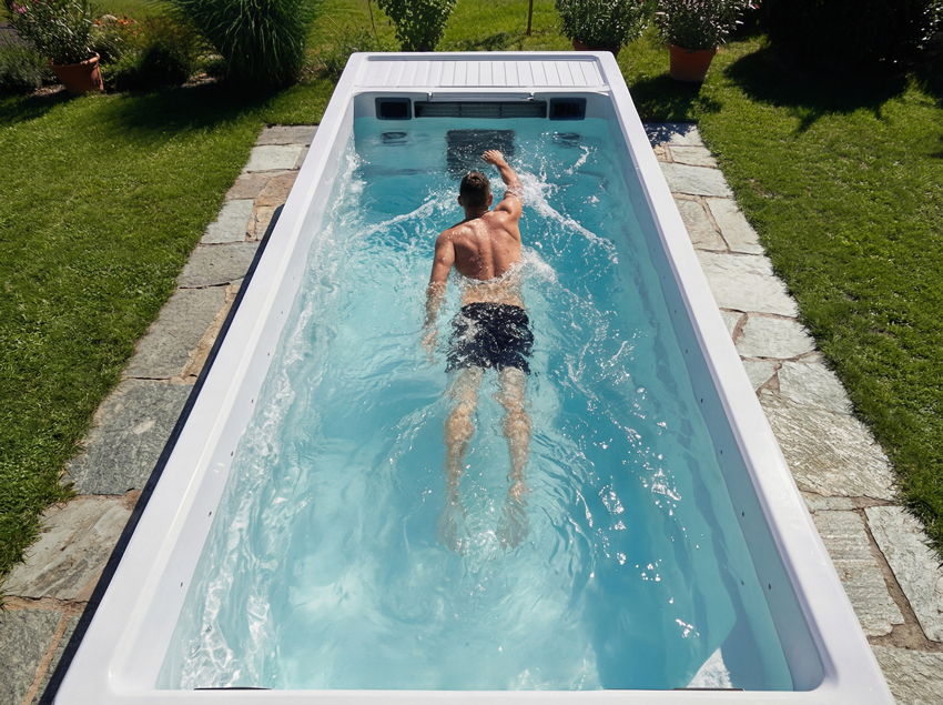 Piscină de înot contracurent AquaFlow Pro