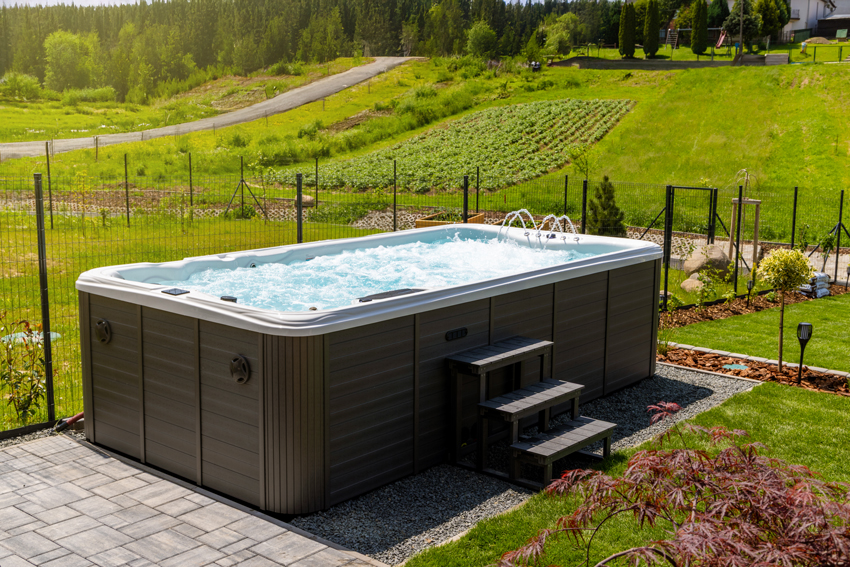 SwimSpa LUX SUNRANS SR853 cu contracurent și tehnologie Balboa