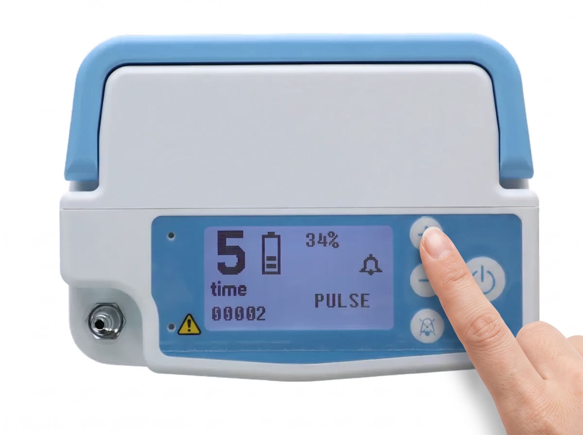 Concentrator de oxigen portabil Venus 6 cu baterie încorporată și externă