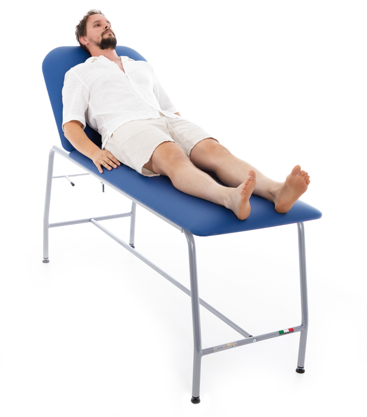 Pat de examinare, albastru