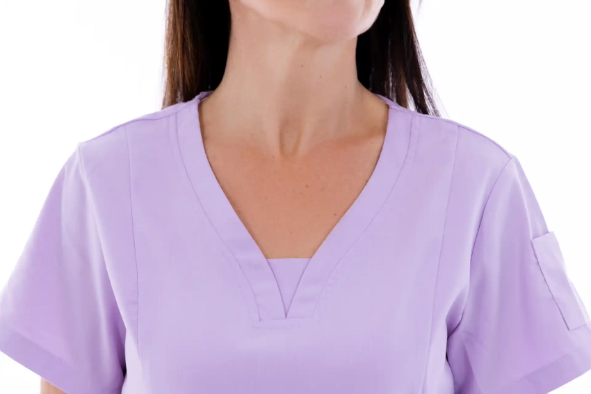 Bluză medicală damă Unidress Basic, lavandă