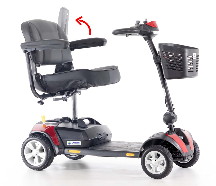 Scuter electric ELITE pentru seniori și pacienți cu dizabilitați
