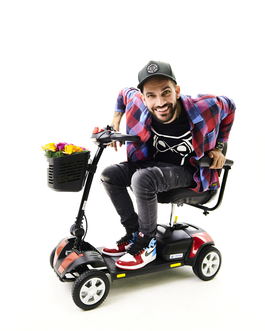 Scuter electric ELITE pentru seniori și pacienți cu dizabilitați