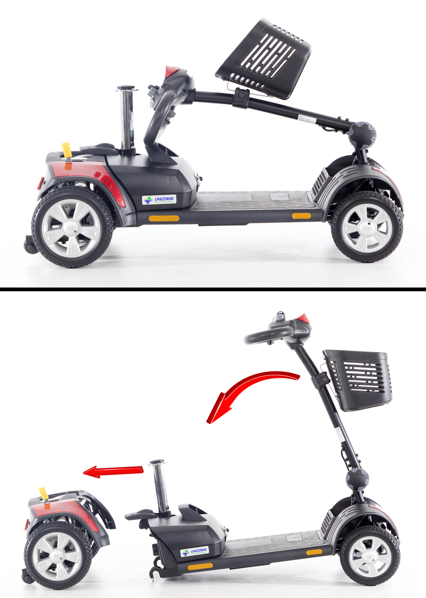 Scuter electric ELITE pentru seniori și pacienți cu dizabilitați