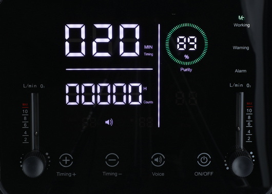 Concentrator profesional de oxigen pentru două persoane ZY-10FW