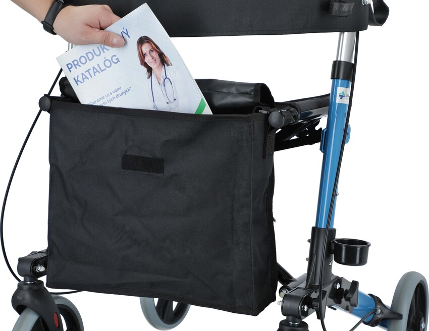 Rolator albastru UNIZDRAV PREMIUM