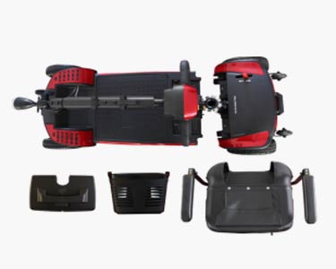 Scuter electric ELITE pentru seniori și pacienți cu dizabilitați