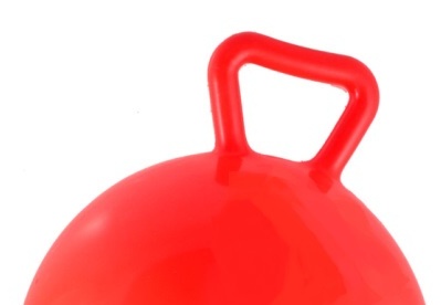 Minge fit pentru copii cu mâner- verde, 55 cm