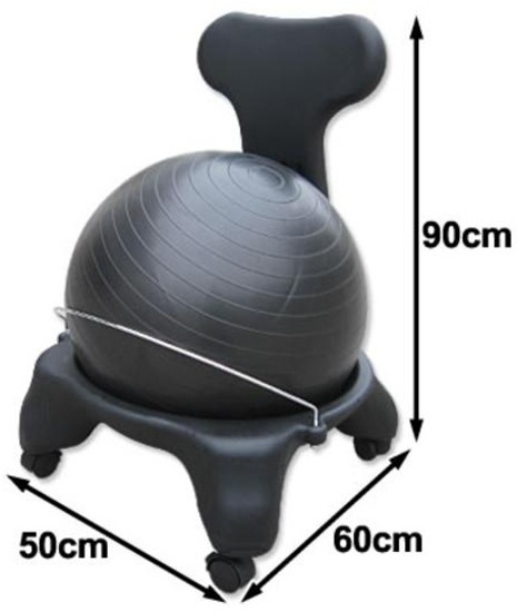 Scaun cu minge aerobic