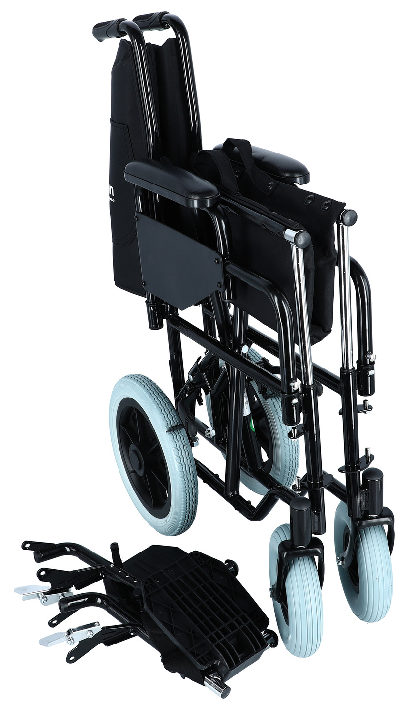 Scaun rulant pentru transport persoane SteelMan TRAVEL