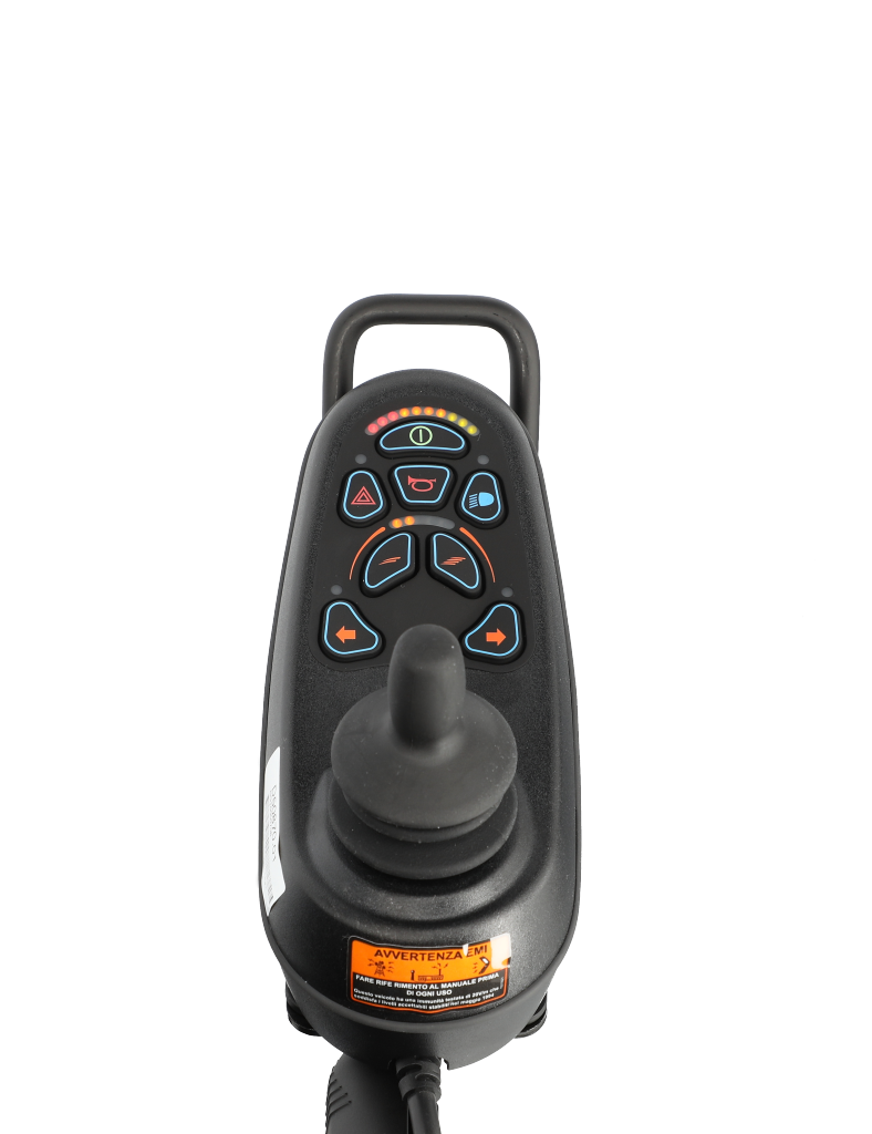Scaun cu rotile electric cu lumini, 46 cm