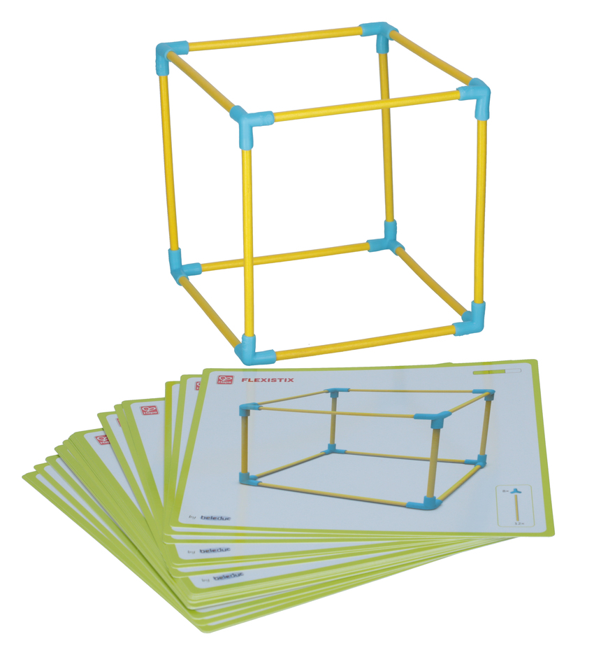 Kit de construcție Set Flexistix XXL - Beleduc, 500 buc