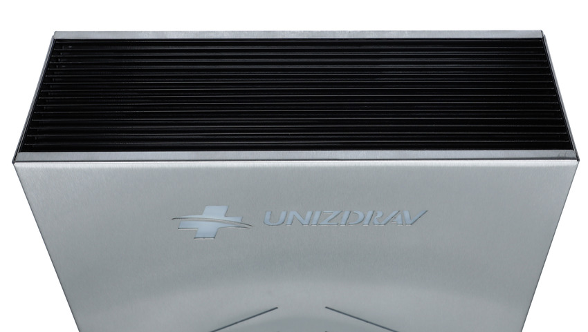 Lampă germicidă UNIZDRAV PRO 350W model închis, cu montare pe perete