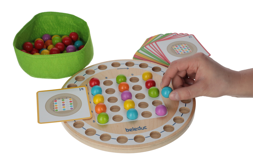 Joc didactic cu modele Marbelino 2 din Beleduc