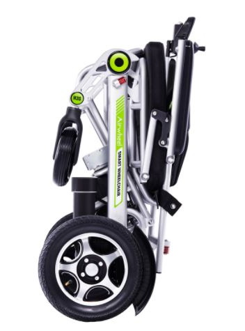 Scaun cu rotile electric AIRWHEEL H3TS cu funcție de pliere automată și telecomandă