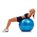 Fit ball – albastru, 65 cm