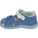 Pantofi ortopedici pentru copii - tip 116 albastru-verde
