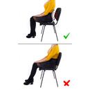 Suport ergonomic pentru o postură corectă a corpului Curble Chair Comfy, negru