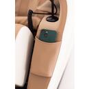 Scaun electric de masaj RelaxPro 3D MASSAGER, alb-maro