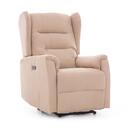 Fotoliu de relaxare COMFORT, material bej