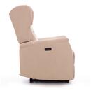 Fotoliu de relaxare COMFORT, material bej