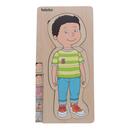 Puzzle stratificat Body puzzle Boy - Beleduc