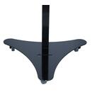 Lampă germicid UNIZDRAV cu display închis mobil - versiune neagră MARGINE UȘOR RUPTĂ PE LAMPĂ ȘI PE SUPORT