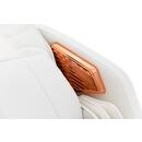 Scaun electric de masaj Prestige 3D MASSAGER cu ionizator de aer, alb